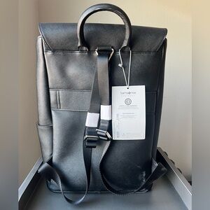 Samsonite Leather Travel Backpack